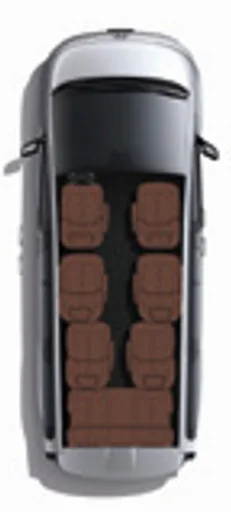 STARIA 9-seater configuration