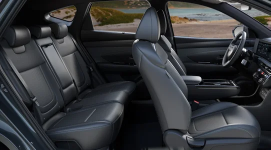 TUCSON rear seating room